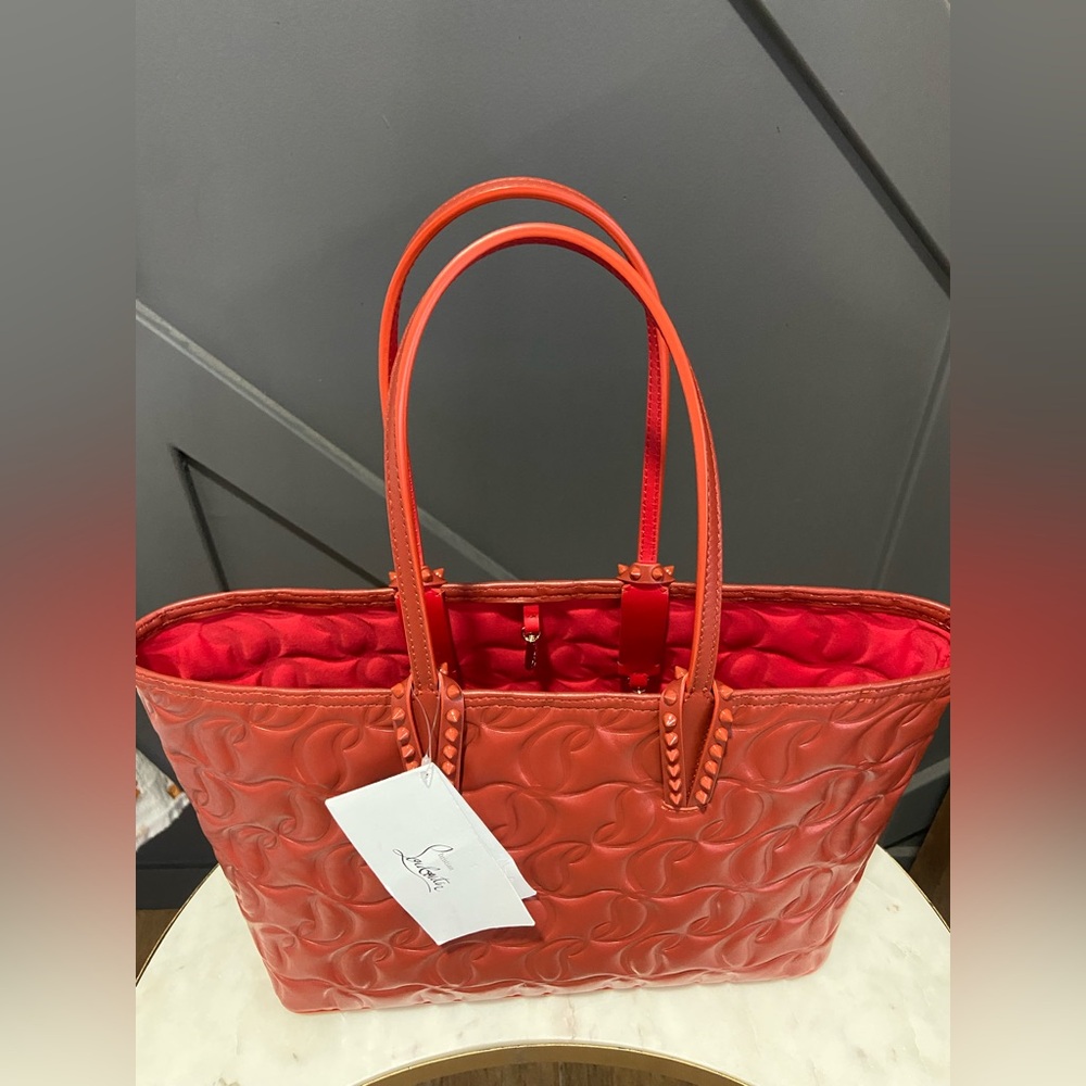 Authentic Christian Louboutin Quilted Tote Bag - Picture 2 of 16